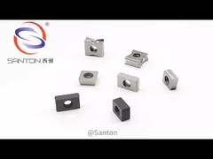 เม็ดมีดกัดคาร์ไบด์ P35 ที่ไม่เคลือบผิวเม็ดมีดคาร์ไบด์ 90.5 HRA สำหรับการเปลี่ยน Iscar