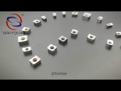 การนำเข้าทดแทนผ่านซีรีย์แทรกเม็ดมีดทังสเตนคาร์ไบด์ความแม่นยำสูงที่มีความแข็งแรงสูง