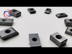 เม็ดมีดกัดคาร์ไบด์สำหรับงานกัดหนัก การตกแต่งเม็ดมีดคาร์ไบด์แบบกำหนดเองของ ANSI C6