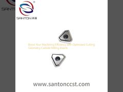 เพิ่มประสิทธิภาพการตัดเฉือนของคุณด้วยเม็ดมีดกัดคาร์ไบด์ทรงเรขาคณิตการตัดที่ได้รับการปรับปรุง