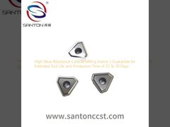 การรับประกันเม็ดมีดกัดคาร์ไบด์ต้านทานการสึกหรอสูงเพื่อยืดอายุการใช้งานของเครื่องมือและเวลาการผลิต 25 ถึง 30 วัน