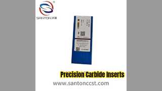Santon Carbide แทรกเครื่องจักรที่มีความแม่นยำ