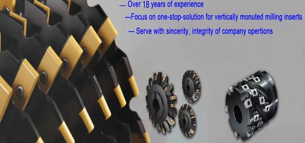 คุณภาพ Carbide Milling Inserts โรงงาน