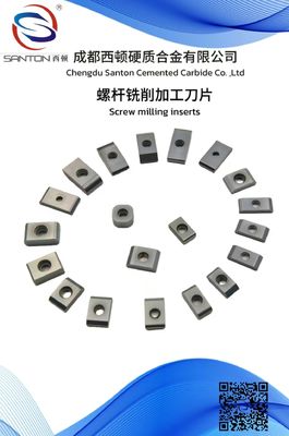 ซื้อ Screw Milling Series Blades Thermal Shock Carbide Milling Tool Inserts Impact Resistant online manufacture
