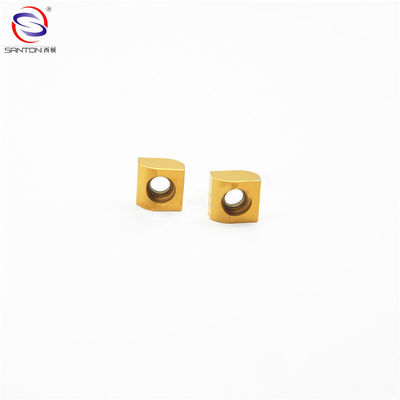 ซื้อ P25 เม็ดมีดกัดแบบจัดทำดัชนีได้ ISO9001 เม็ดมีดกัดคาร์ไบด์สีเทาดำสีม่วง online manufacture