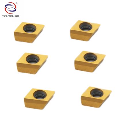 ราคาดี ทนทานต่อแรงกระแทกและการสึกหรอได้ดีเยี่ยม P15 Carbide Insert Tips เคลือบ PVD ออนไลน์