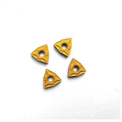 ราคาดี เม็ดมีดคาร์ไบด์เคลือบ CVD K10 ทนทานต่อความร้อนสูง ทนต่อแรงกระแทก ออนไลน์